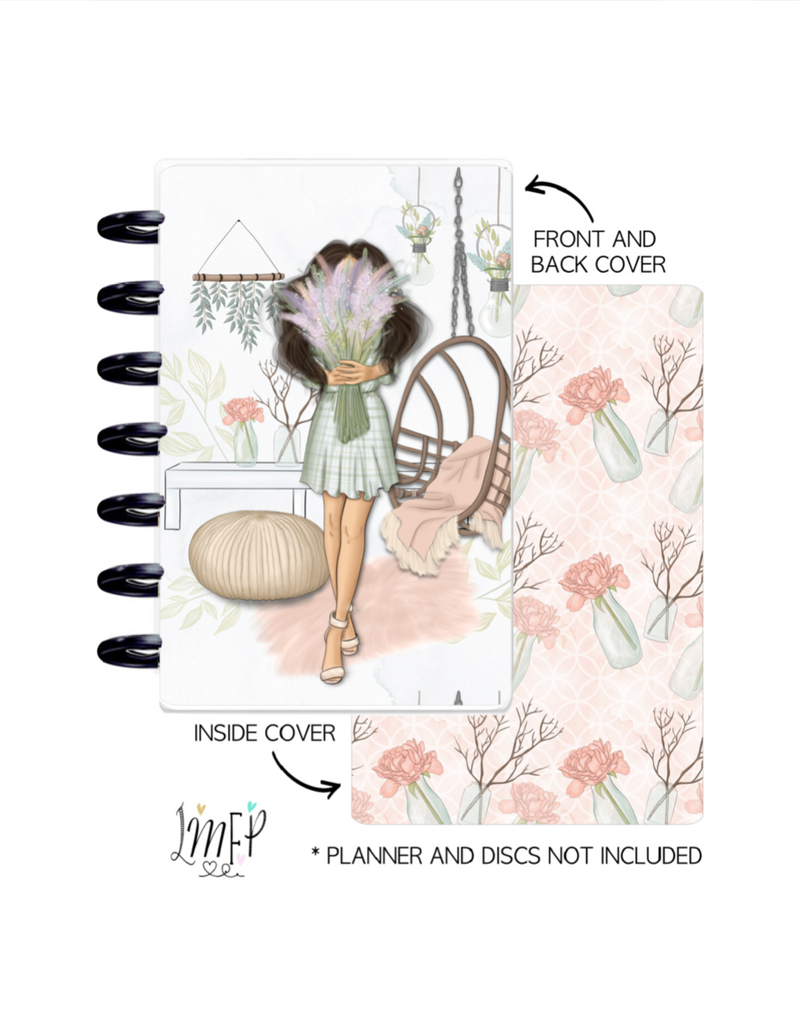 Mini Sheet Cover Set of 2 <Double Sided Print> Happiness Blooms Girls
