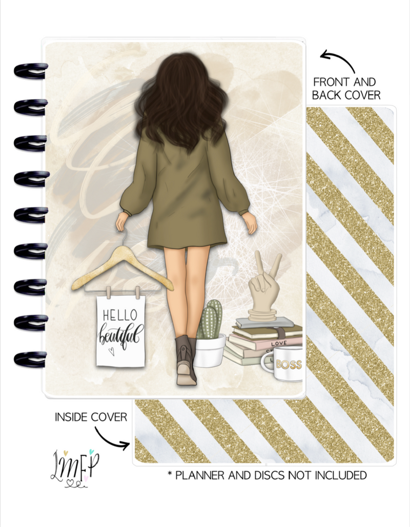 Classic Cover Set of 2 <Double Sided Print> Independent Women