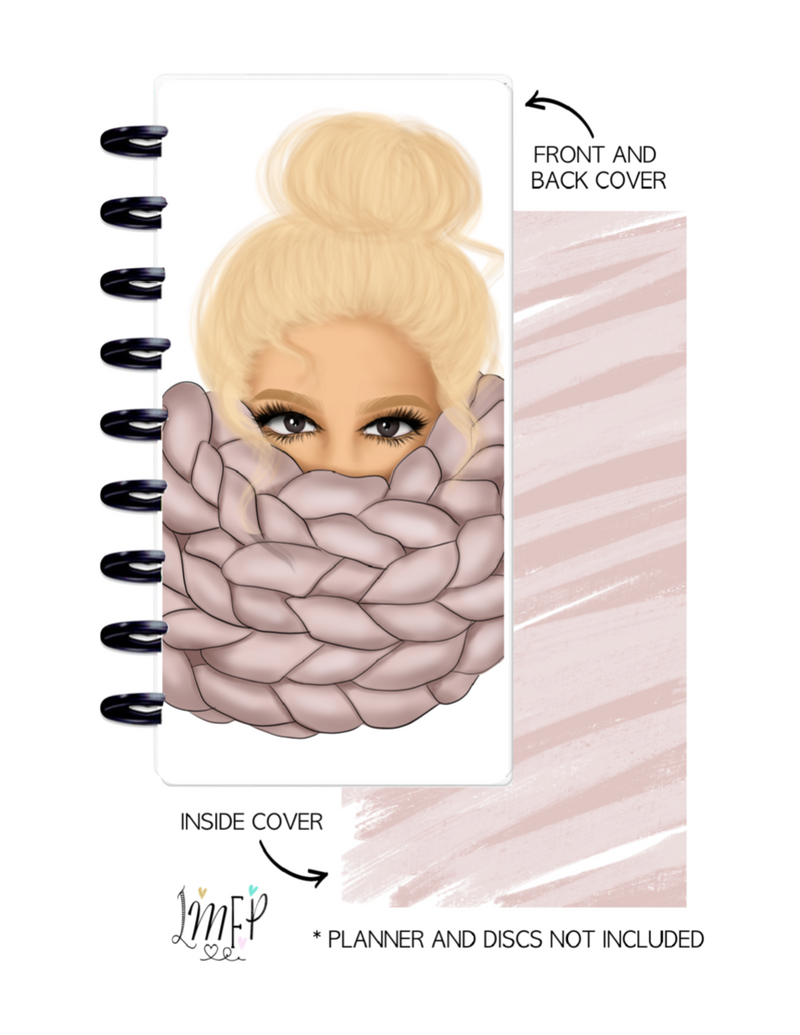 Half Sheet Cover Set of 2 <Double Sided Print> Stay Cozy v2
