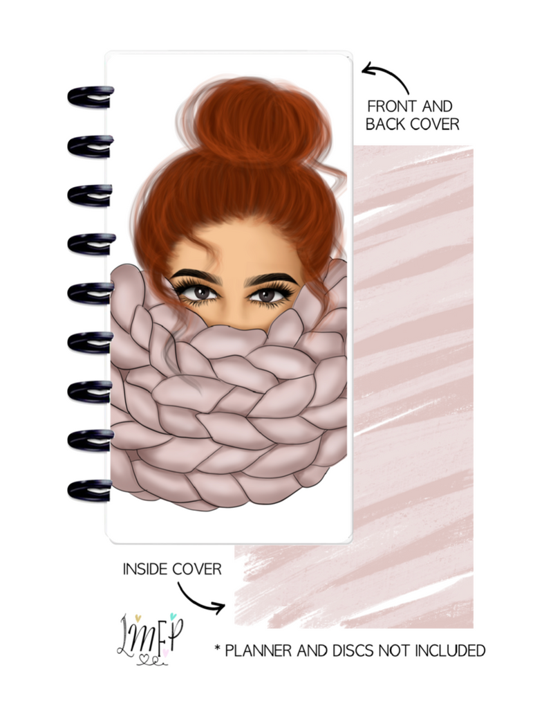 Half Sheet Cover Set of 2 <Double Sided Print> Stay Cozy v2