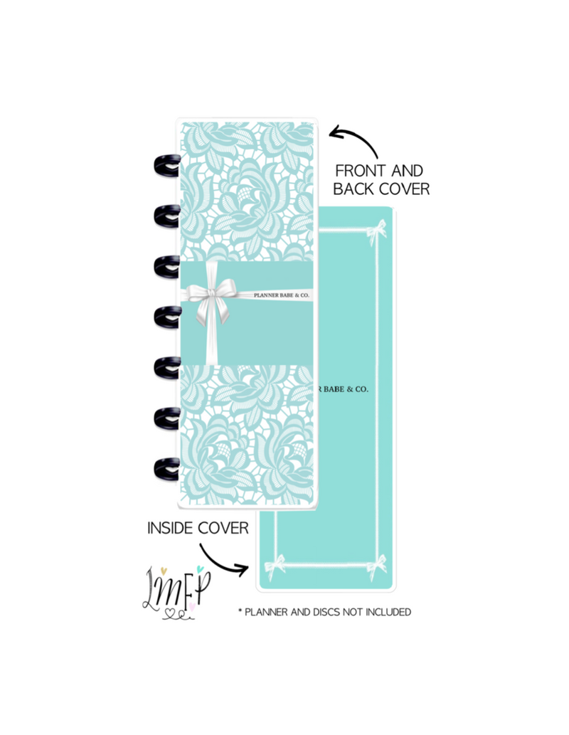 Skinny Mini Cover Set of 2 <Double Sided Print> Planner Babe and Co