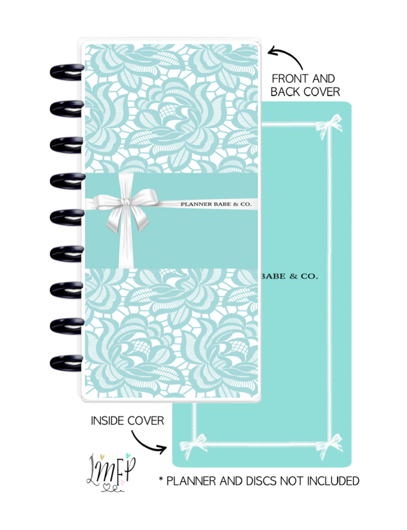 Half Sheet Cover Set of 2 <Double Sided Print> Planner Babe and Co