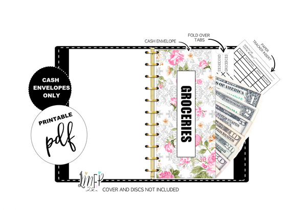 Budget Cash Envelopes <PRINTABLE PDF> Floral Chic