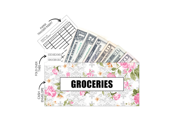 Budget Cash Envelope TRACKER INSERTS <PRINTABLE PDF>