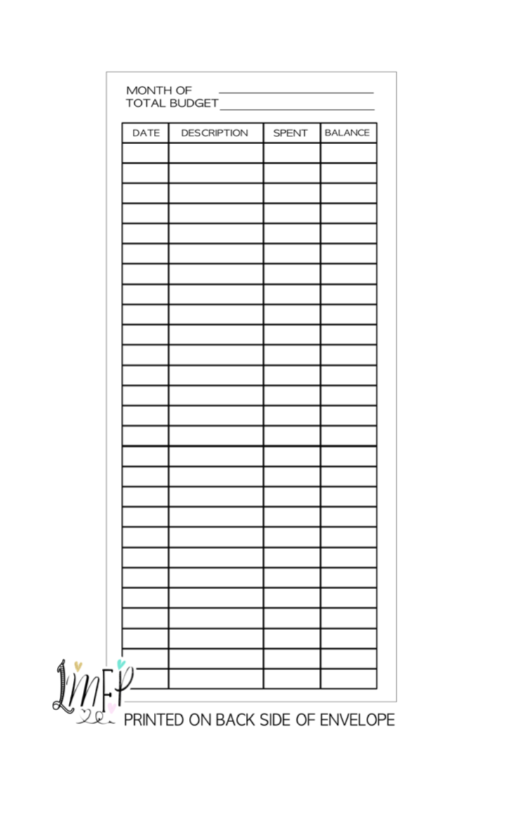 12 Budget Cash Envelopes Laminated <PRINTED AND SHIPPED> Rainbow Dots and Lines