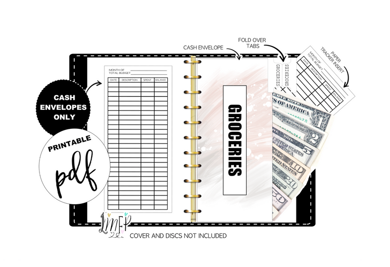 Free Printable Cash Envelopes for Budgeting