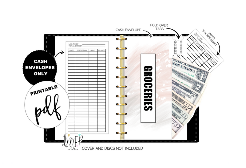 Budget Cash Envelopes <PRINTABLE PDF> Much To Do