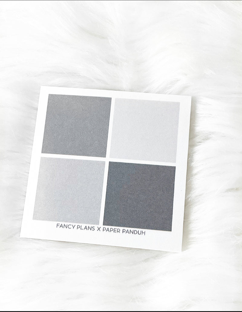 Color Block Sticky Notes | Fancy Plans Co. x Paper Panduh