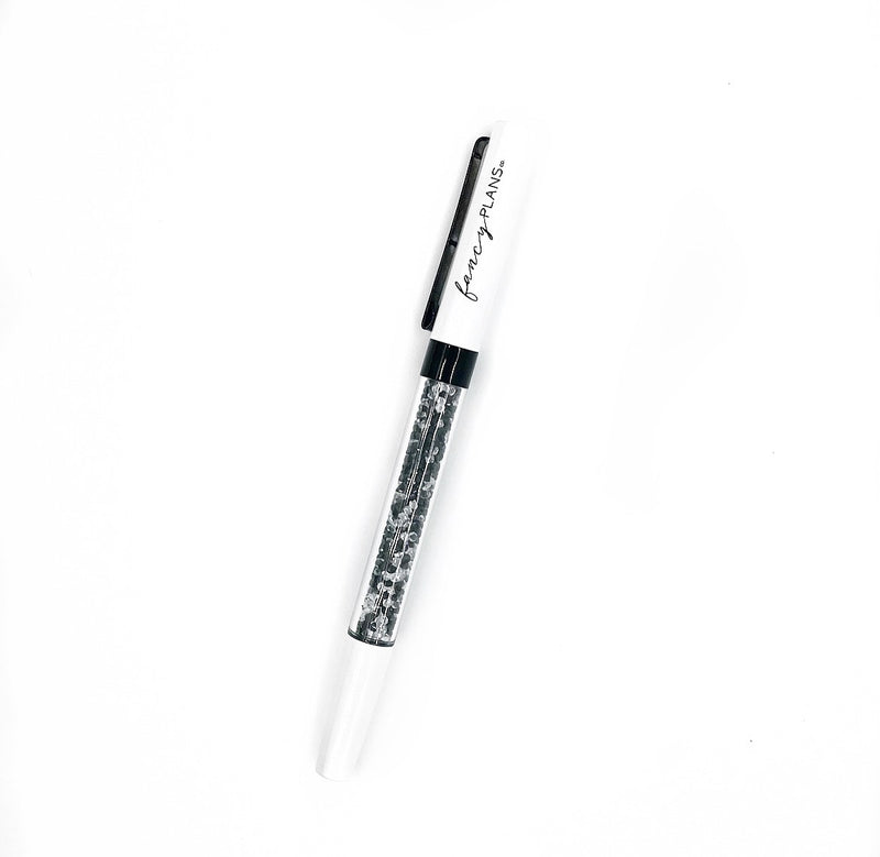 Crystal Pen | BLACK ON WHITE