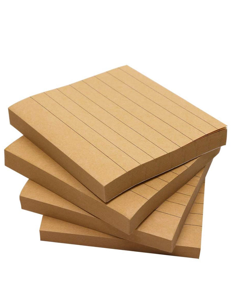 Tan Craft Sticky Notes