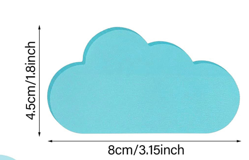 Transparent Cloud Sticky Notes