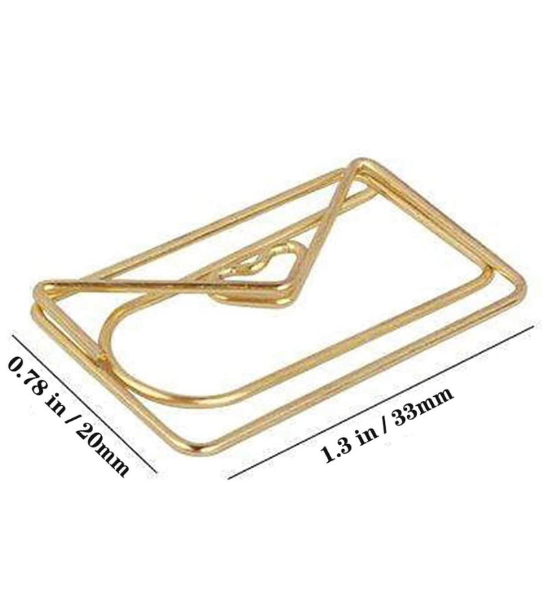 Envelope Paper Clips | ROSE GOLD