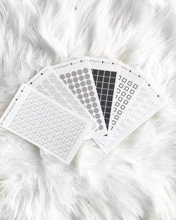 Marble Dreams Neutral Functional Coding Stickers