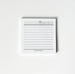 Blank Tracker Sticky Notes | 3 x 3in.