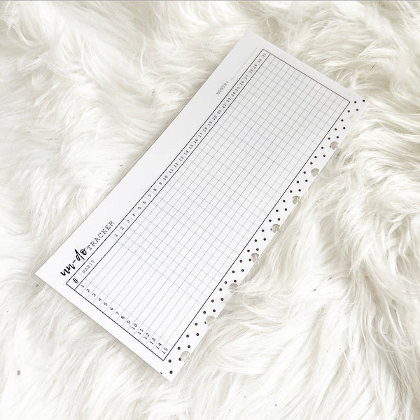 Un Do List Planner White Board Insert <Half Sheet Size>