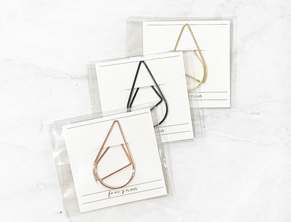 Teardrop Paper Clips | JUMBO