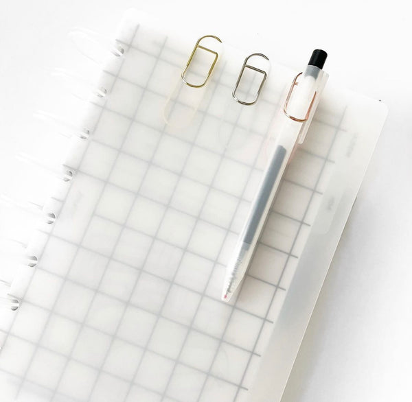 Stainless Steel Pen Holder Clip | Vertical