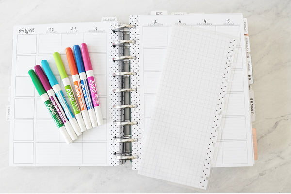 To Clean White Board Insert <Half Sheet>