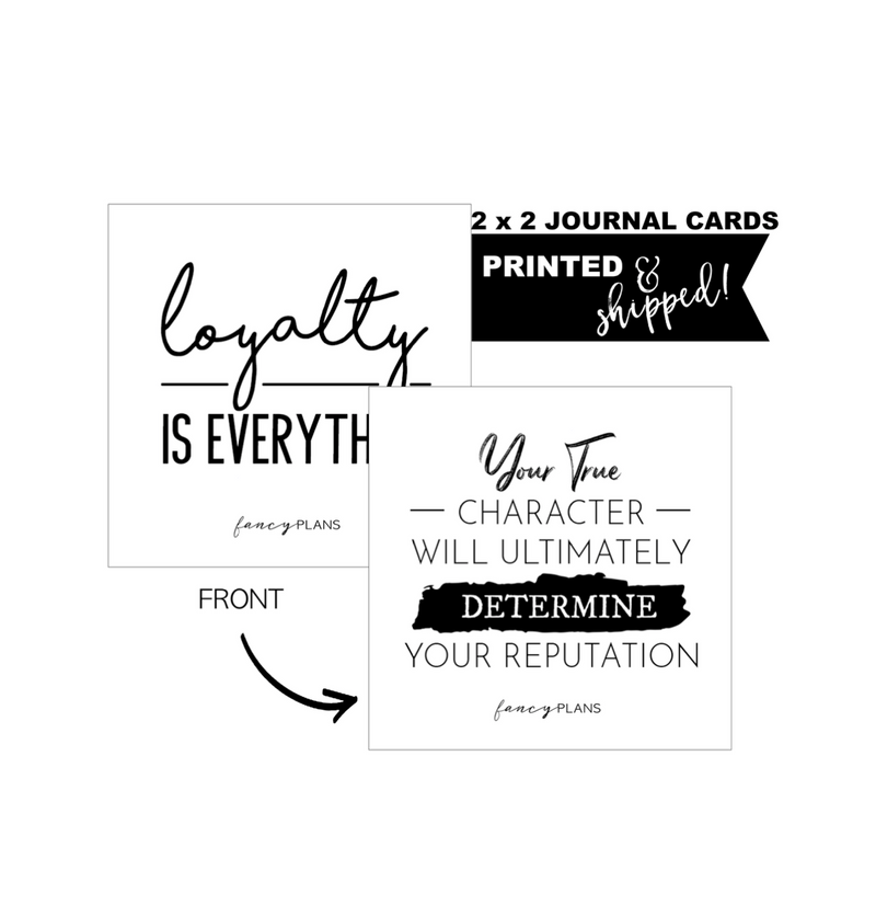 2 x 2 Inspiration Cards SET #1