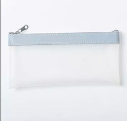 Frosted Pencil Pouch w/ Color Header