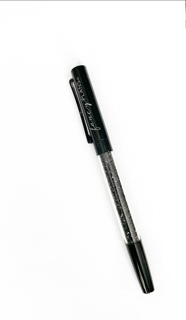 Crystal Pen | BLACK ON BLACK