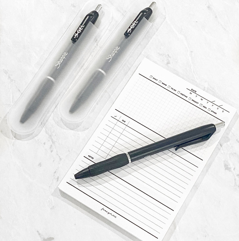 Sharpie S-Gel Pen BLACK – Fancy Plans Co