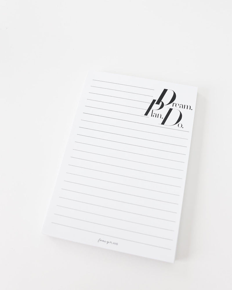 4 x 6 Notepad | Dream Plan Do