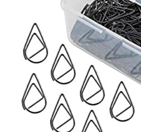 Metal Teardrop Paper Clips