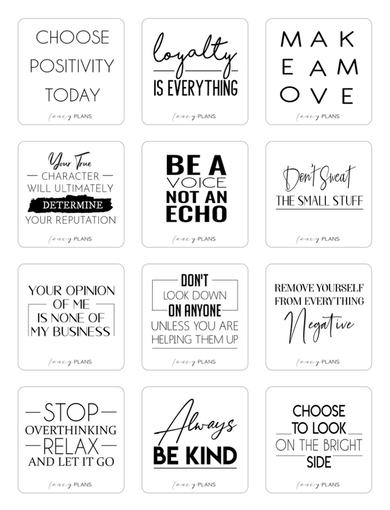 2 x 2 Inspiration Cards SET #1