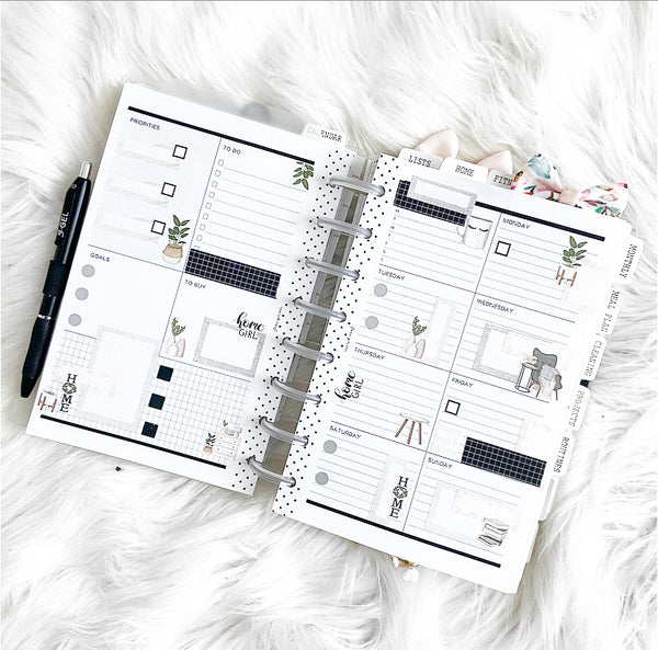 Home Sweet Home GRAY LINEN | BOXES + ICONS