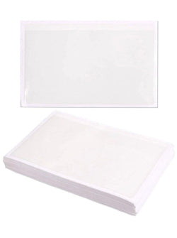 4 x 6 Clear Adhesive Poly Pocket