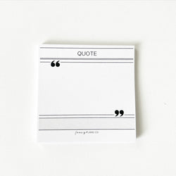 Quote Sticky Notes | 3 x 3in.