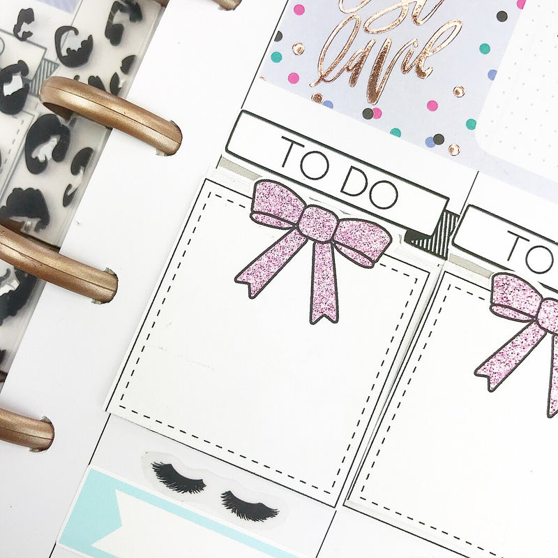Pink Tri Fold Stickers <Pink>