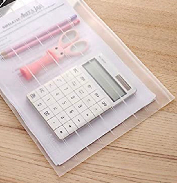 Lined Embossed Zipper Pouch