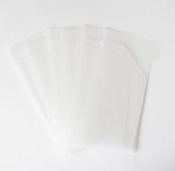 6 Frosted Cash Envelopes Set w/Labels (Set of 6)