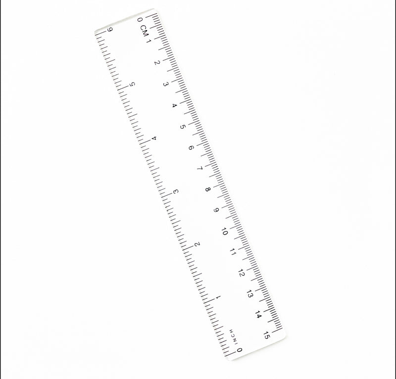 6in. Clear Ruler