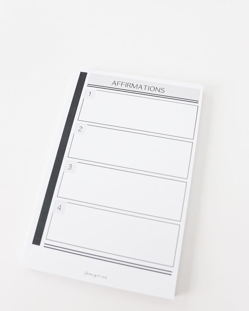 4 x 6 Notepad |  Affirmations