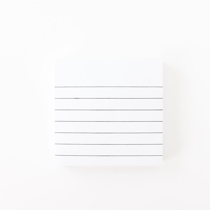 Sticky Note White With String White Lined Sticky Notes – Fancy Plans Co