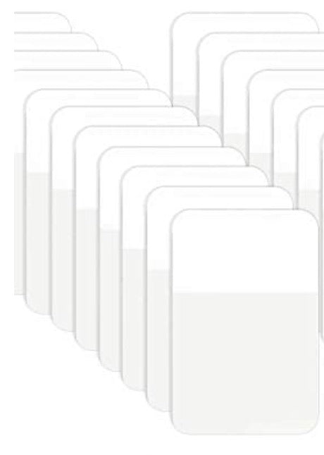 White Page Flags | 1.6 x 1 in.