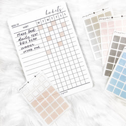 Matte Tiny Square Stickers | 2 X 3 Sheet