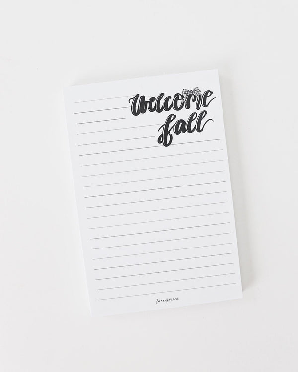 4 x 6 Notepad |  Cozy Fall