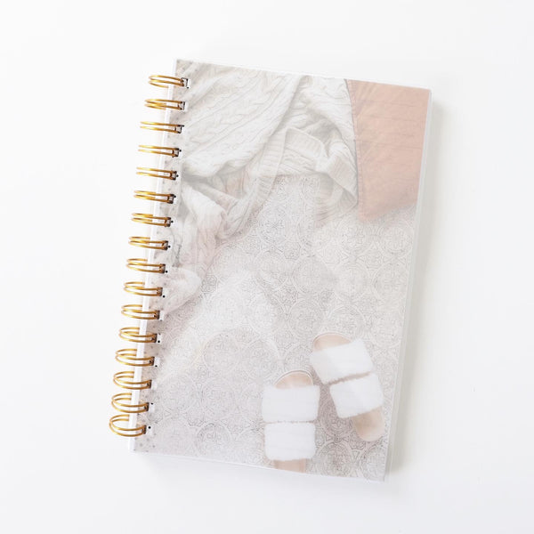Coiled Notebook | Aesthetic Fall Decor | FROSTED COVER
