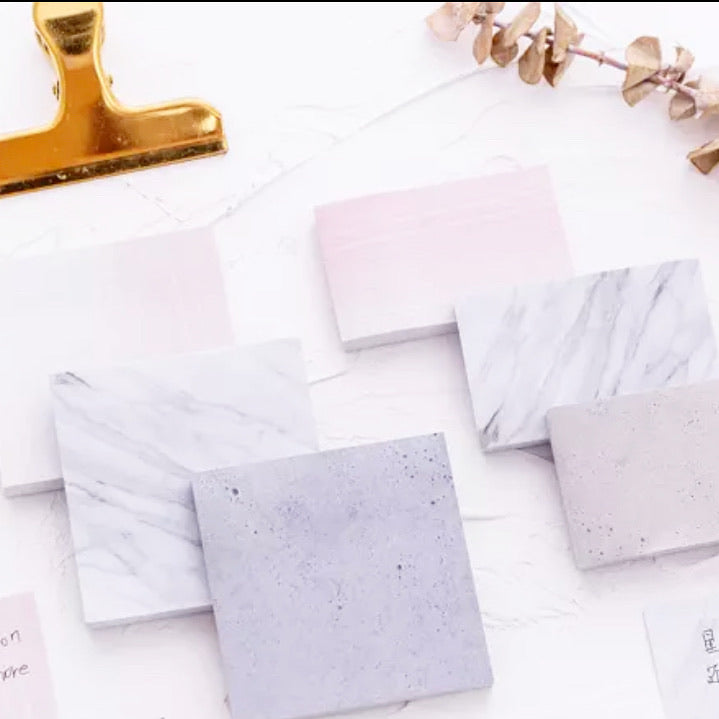 Marble Sticky Notes – Fancy Plans Co