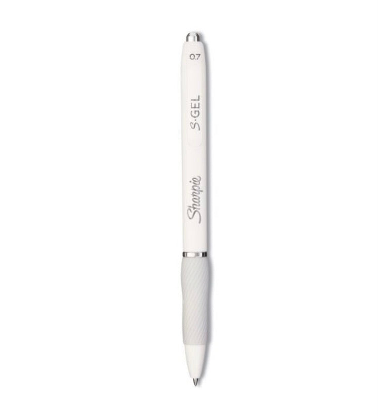 Sharpie S-Gel Pen WHITE – Fancy Plans Co