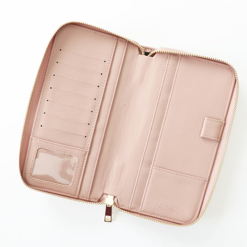Rose Pink Pebble | Vegan Leather Wallet