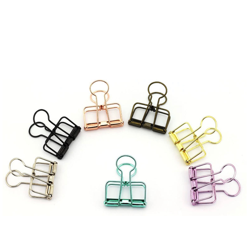 Metal Wire Binder Paper Clips | LARGE