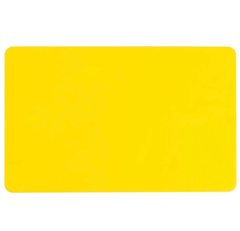 Yellow Work Card Plastic YELLOW Task Card – Fancy Plans Co