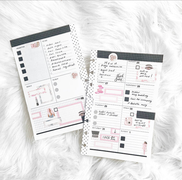 Pretty in Pink PINKS| BOXES + ICONS