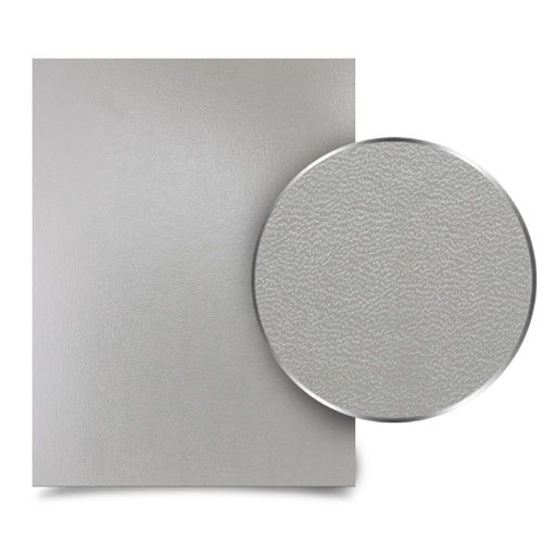 Leatherette Planner Covers | LIGHT GRAY